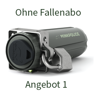 MinkPolice X Fallenmelder - Angebot 1 ohne Fallenjahresabo (1 Stück)