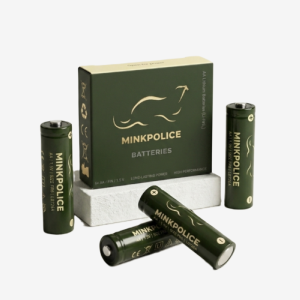 4 pcs. MinkPolice AA Lithium batteries (1,5V)